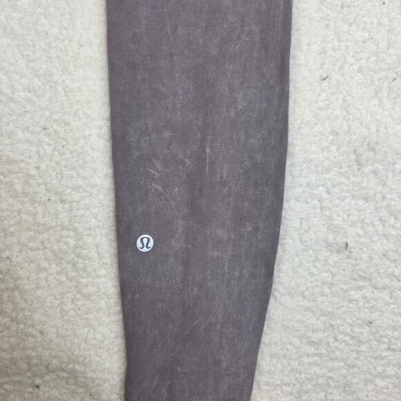 Lululemon Women's 6 Morning Light High-Rise Tight Washed Frosted Mulberry Sporty - Picture 6 of 8
